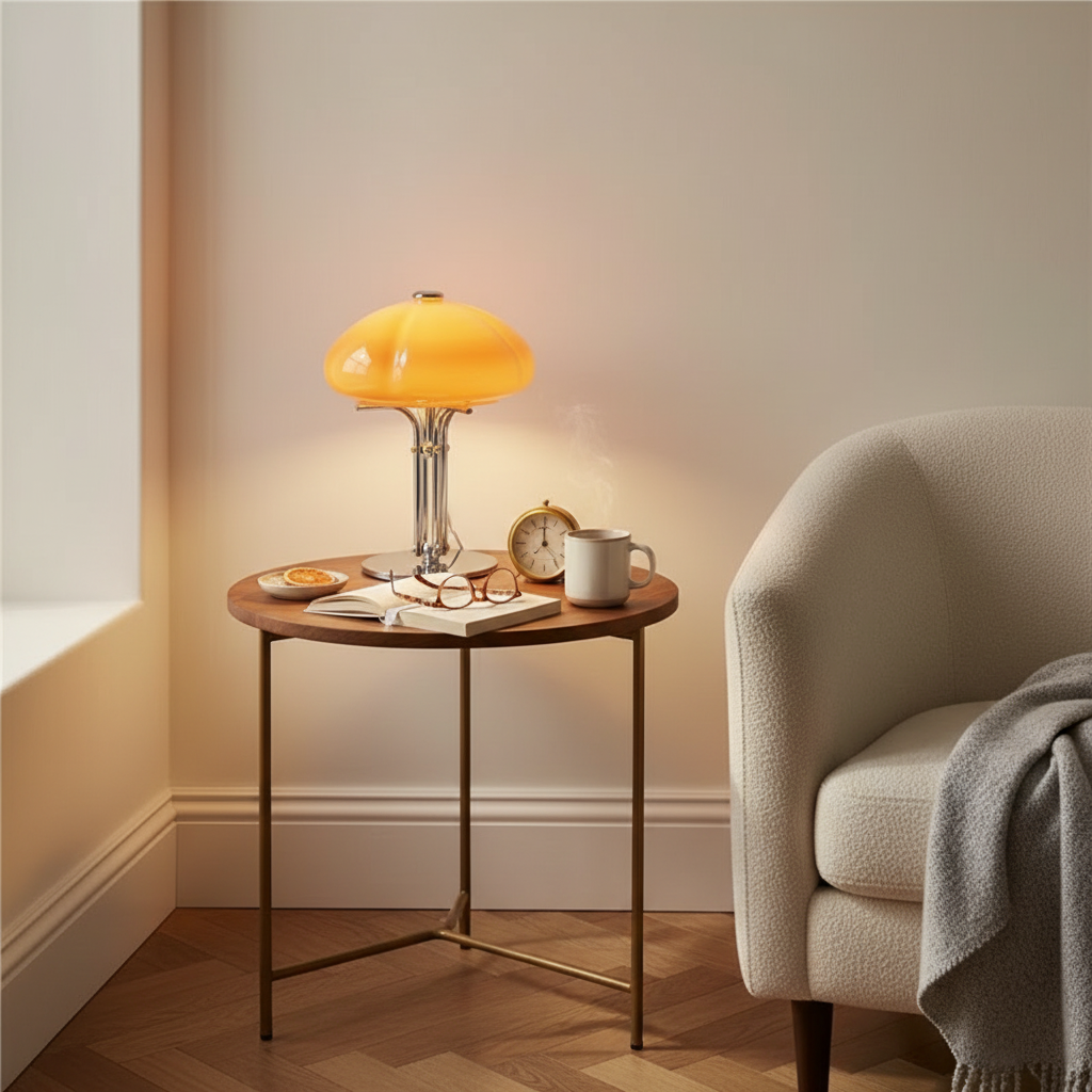 Space Age Mushroom Table Lamp 30cm | 12W LED | 3 Settings