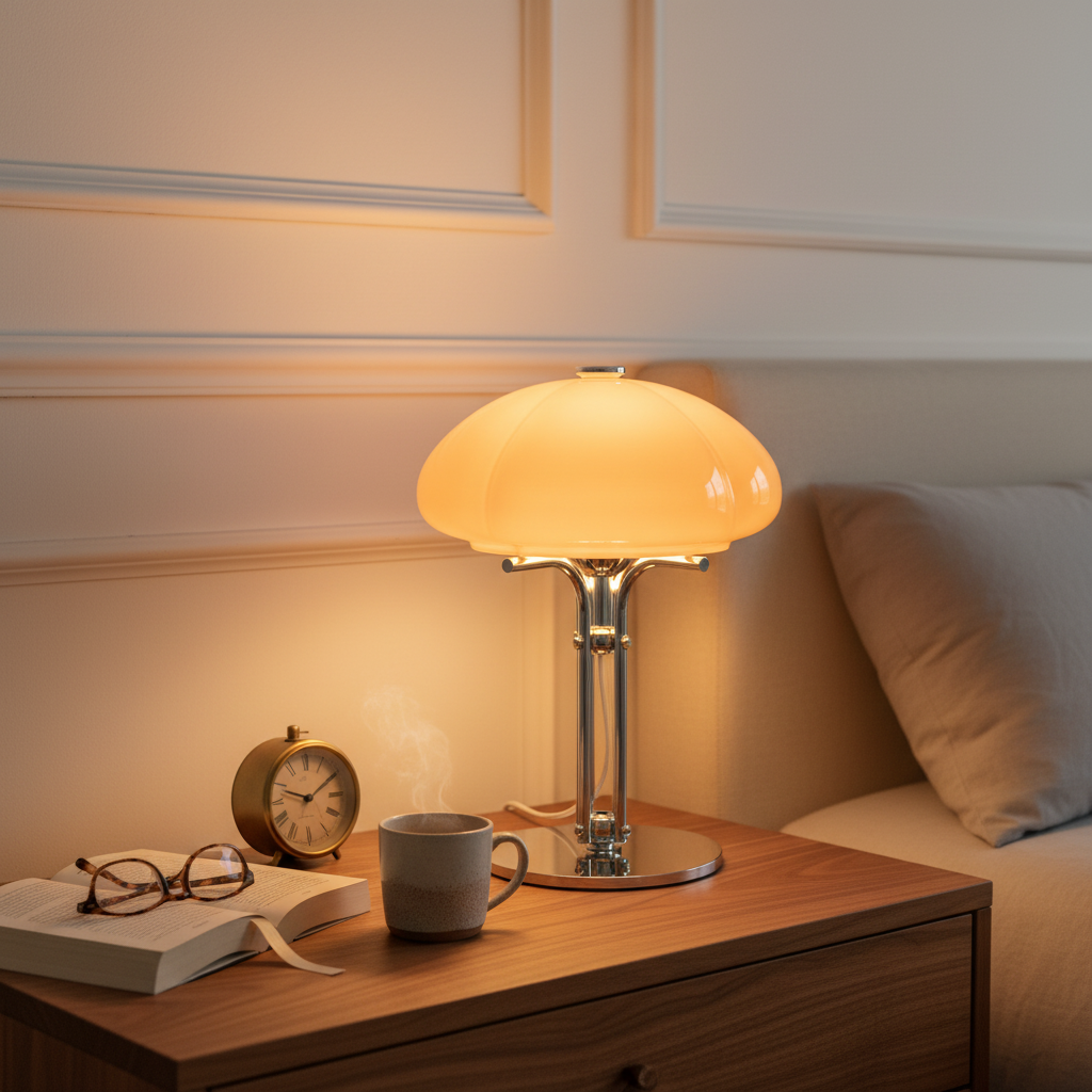 Space Age Mushroom Table Lamp 30cm | 12W LED | 3 Settings