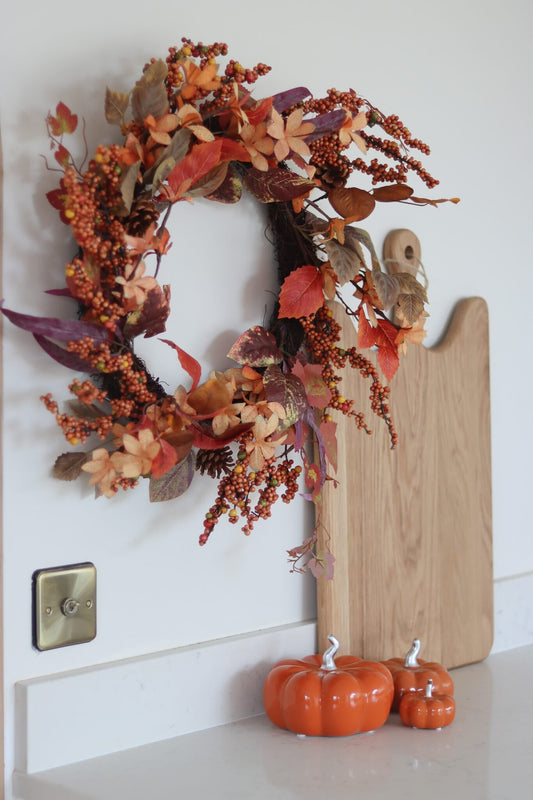 Autumn Wreath - Pine Cones
