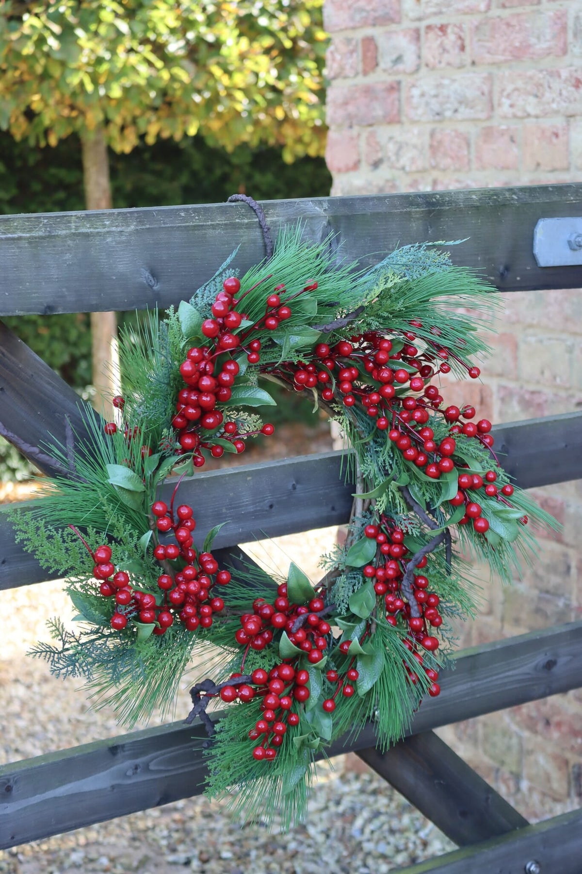 Christmas Wreath - Winter Morning