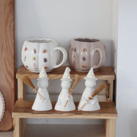 LED Ceramic Witches - Set of 3