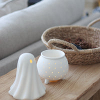 LED Ceramic Cauldron