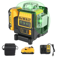 DeWalt DW089LG 12V Green Line 3 x 360 Laser Level Laser Tool battery + Charger..
