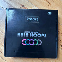 K-Mart Smart Weighted Hula Hoops Black