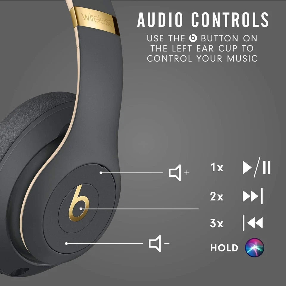 Beats Studio3 Wireless Headphones – The Beats Skyline Collection - Shadow Grey