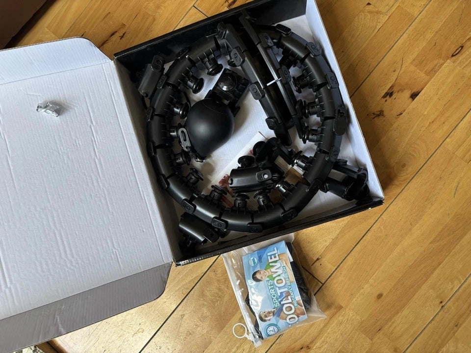 K-Mart Smart Weighted Hula Hoops Black