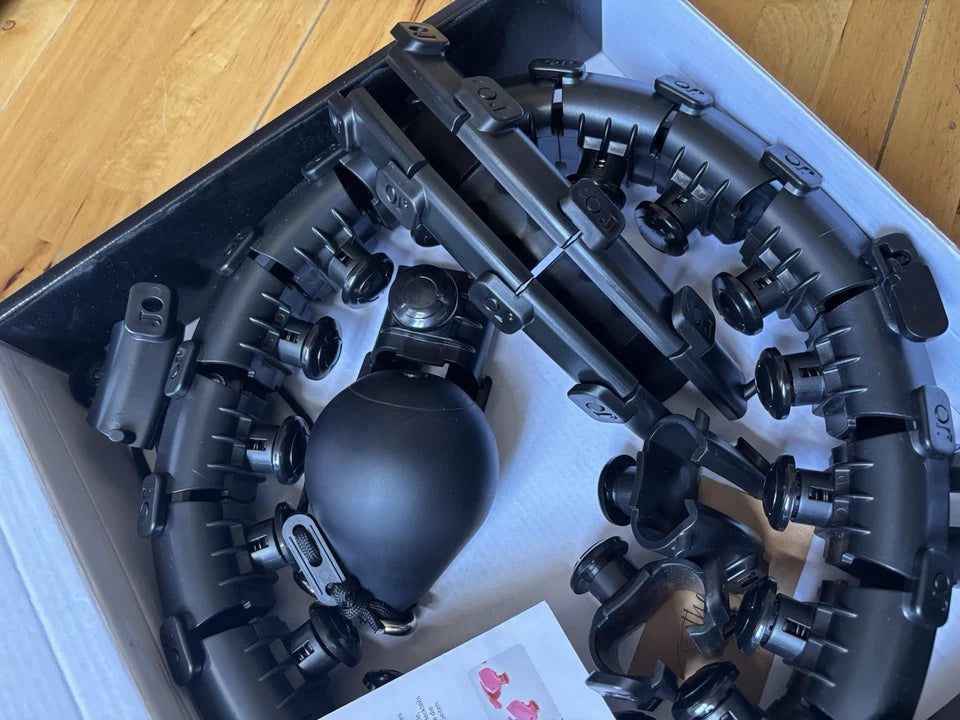 K-Mart Smart Weighted Hula Hoops Black