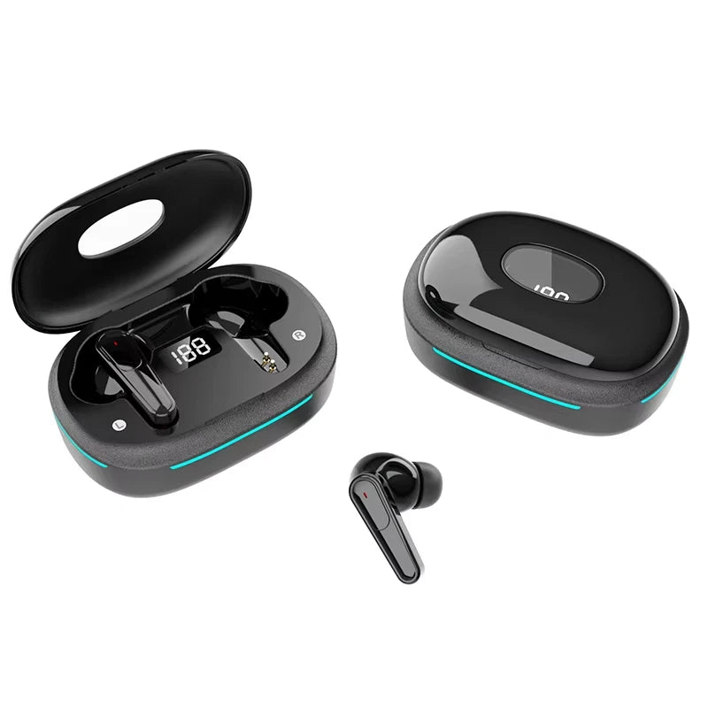 TWS Bluetooth Wireless Earbuds Dual Mic ENC Earphones For Android & iPhone