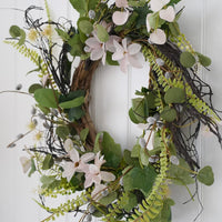 Spring Door Wreath - Spring Flower