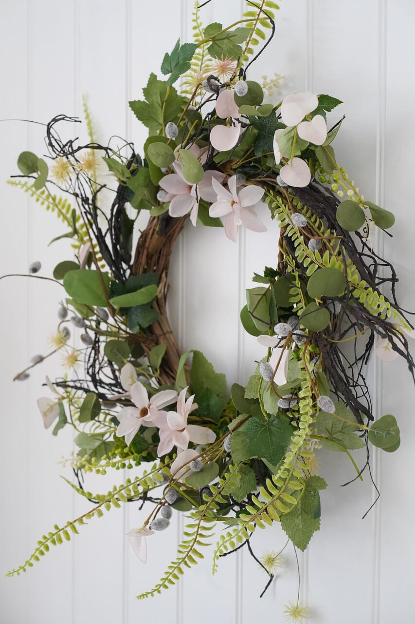 Spring Door Wreath - Spring Flower