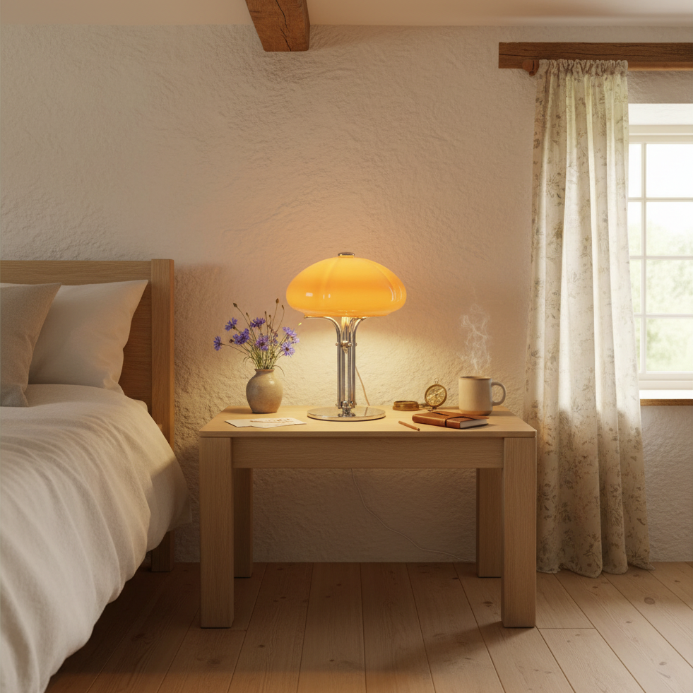 Space Age Mushroom Table Lamp 30cm | 12W LED | 3 Settings